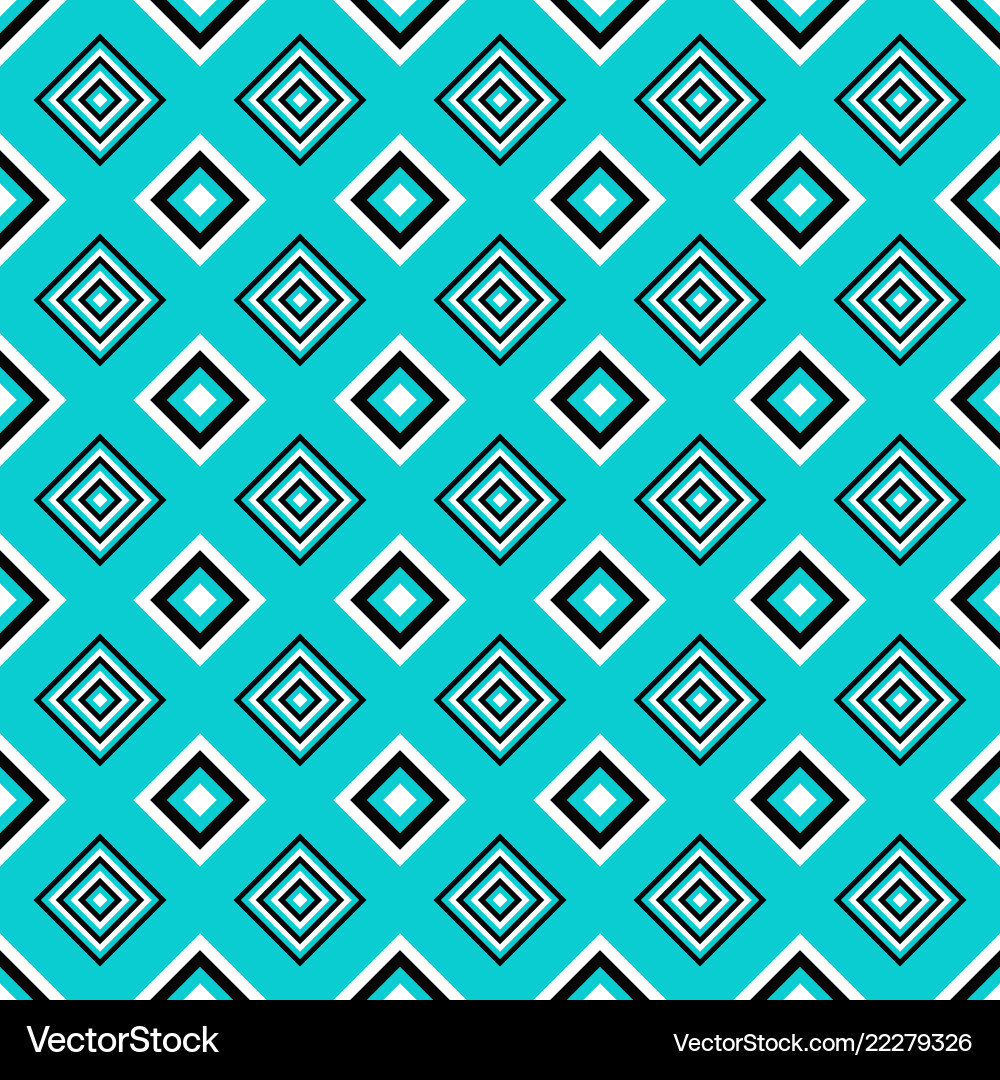 Simple repeating pattern - square design vector image