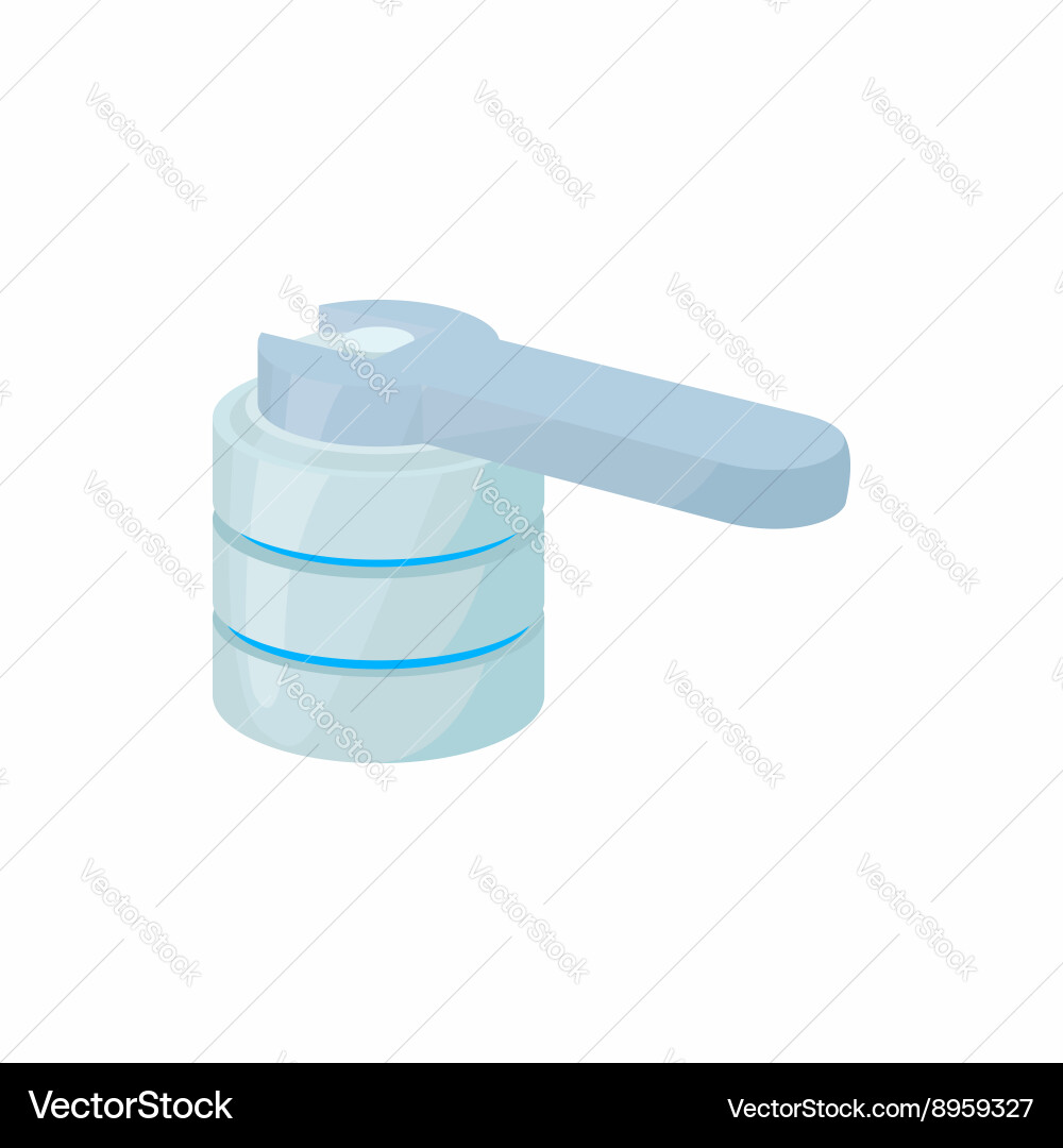 Restore database icon cartoon style vector image