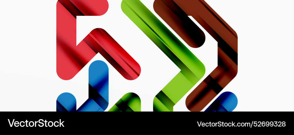 Abstract background - colorful lines composition Abstract background - colorful lines composition vector image