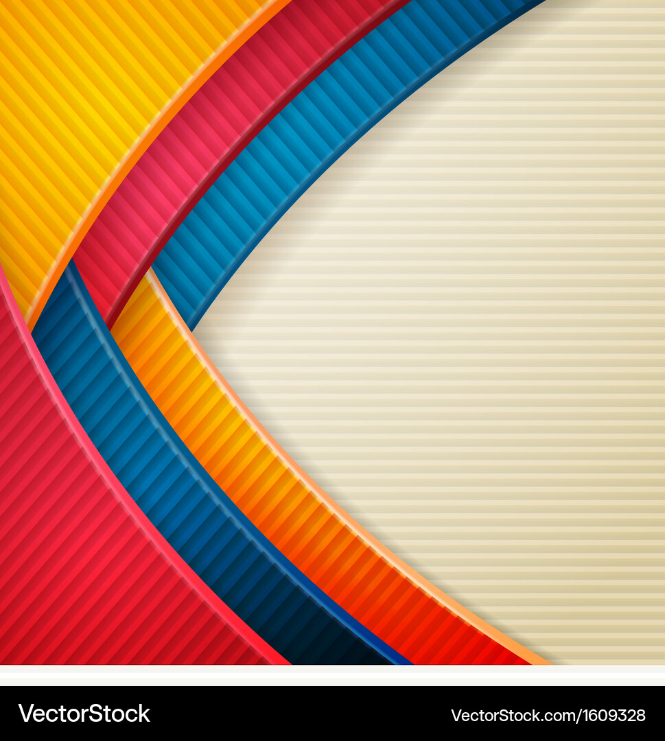 Abstract background from strips a color Vector Image