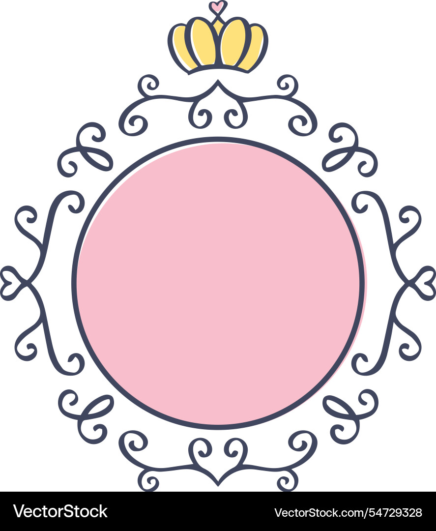Princess border Vector Images & Graphics for Commercial Use | VectorStock