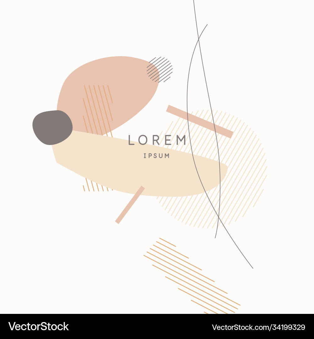 A composition with abstract elements in popular A composition with abstract elements in popular vector image