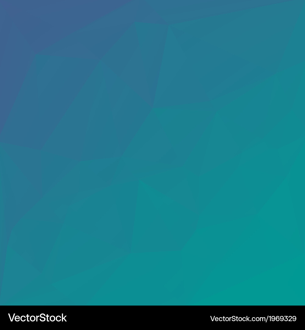 Abstract Turquoise Triangle Pattern vector image