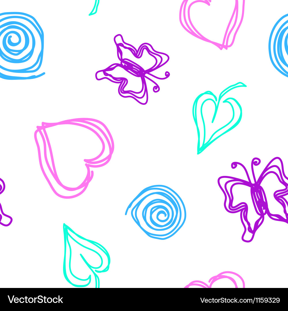 Draw pattern vector image