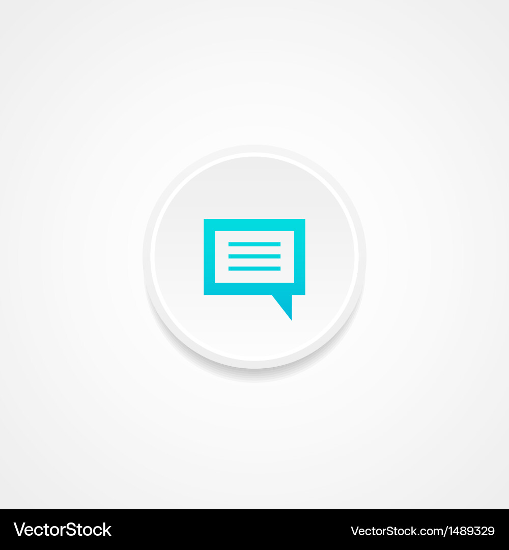 Modern Web Button vector image
