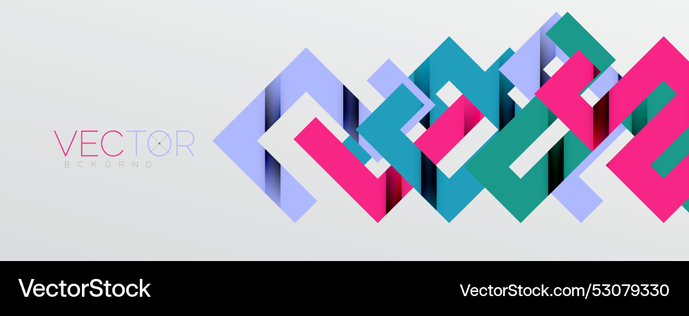 Color bend lines with shadow texture effect Vector Image