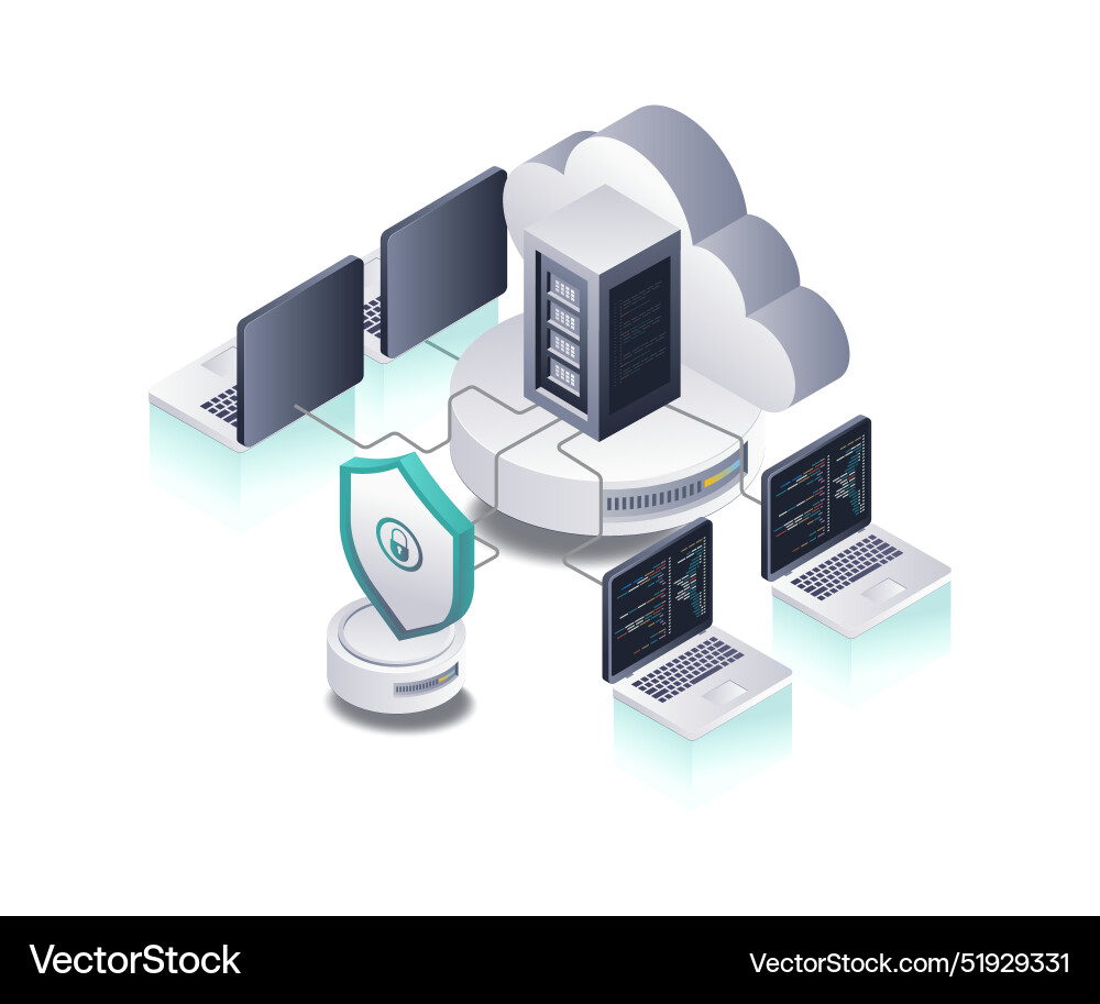 Database technologies for computer network servers Database technologies for computer network servers Vector Image