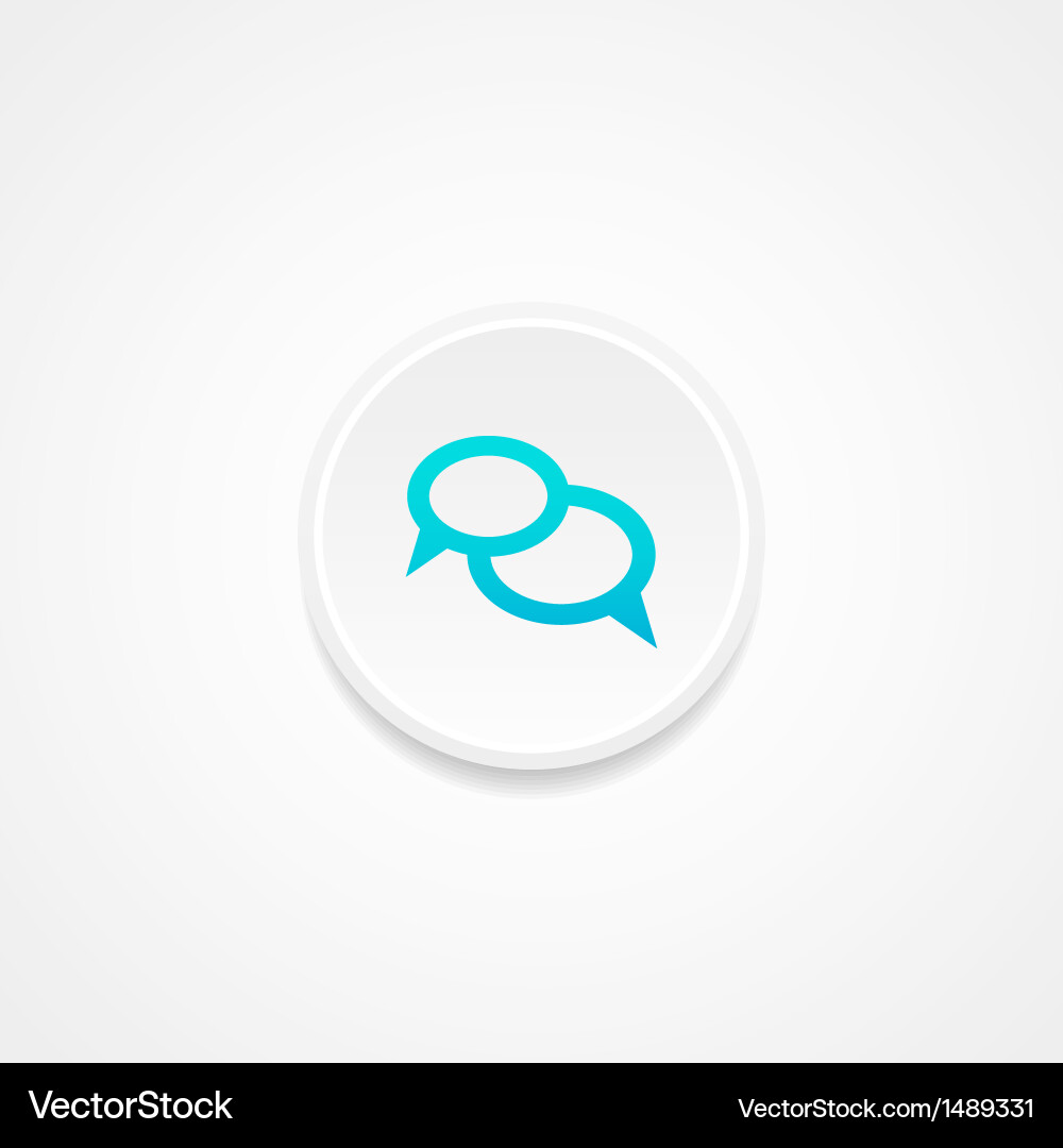 Modern Web Button Vector Image