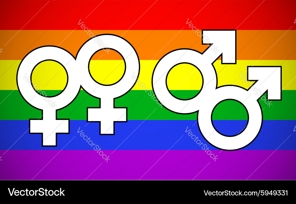 Pride Rainbow Flag Royalty Free Vector Image - VectorStock