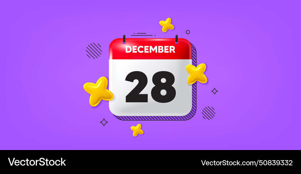 28th day of the month icon event schedule date 28th day of the month icon event schedule date Vector Image