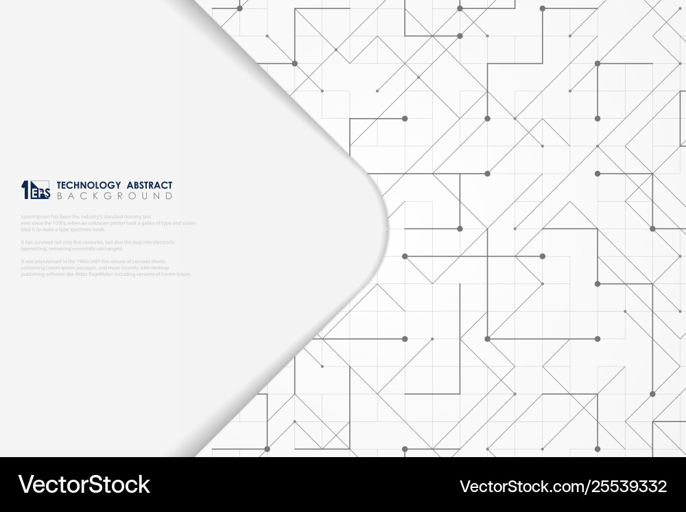 Abstract gray line geometric triangle square Abstract gray line geometric triangle square vector image
