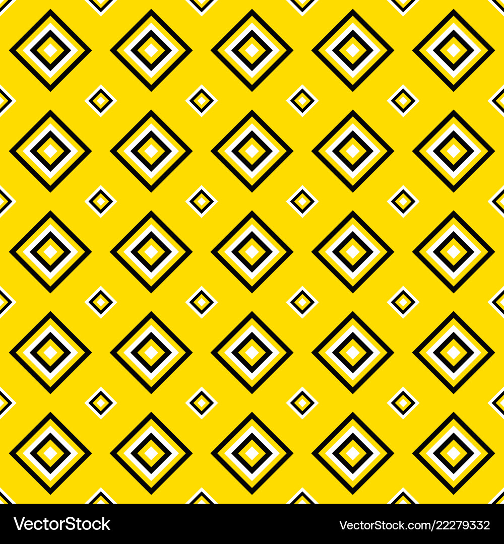 Simple repeating pattern - square design vector image