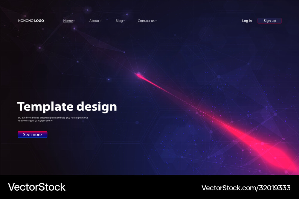 Abstract technology data visualization background Abstract technology data visualization background Vector Image