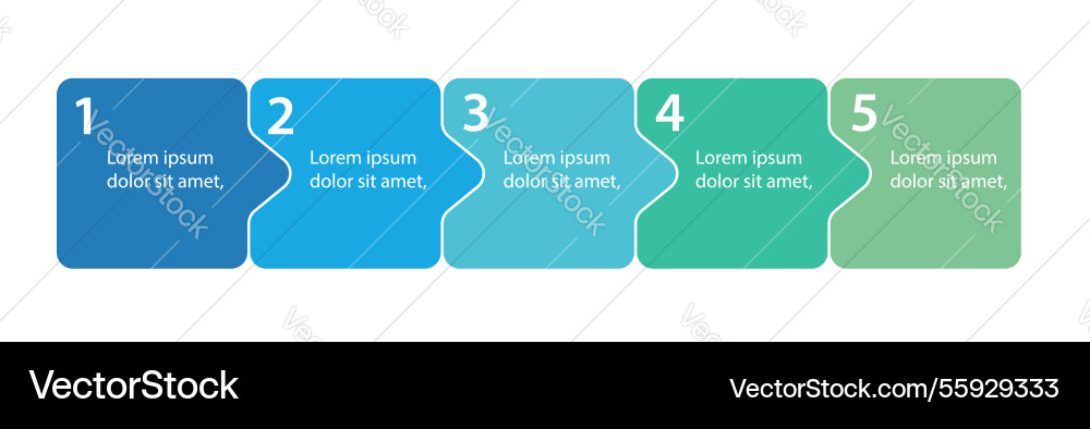 Infografiken Schritt Blöcke als Puzzle Puzzle Puzzleteile Infografiken Schritt Blöcke als Puzzle Puzzle Puzzleteile vektorbild