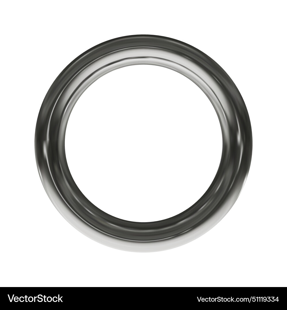 3d element with chrome effect in y2k style 3d element with chrome effect in y2k style vector image