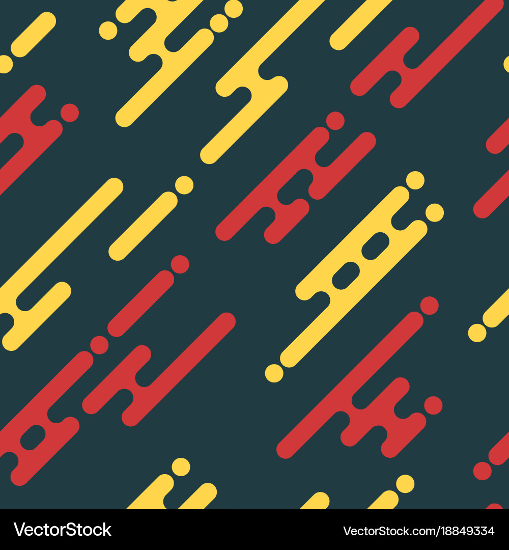 Abstract dynamic seamless background colorful vector image