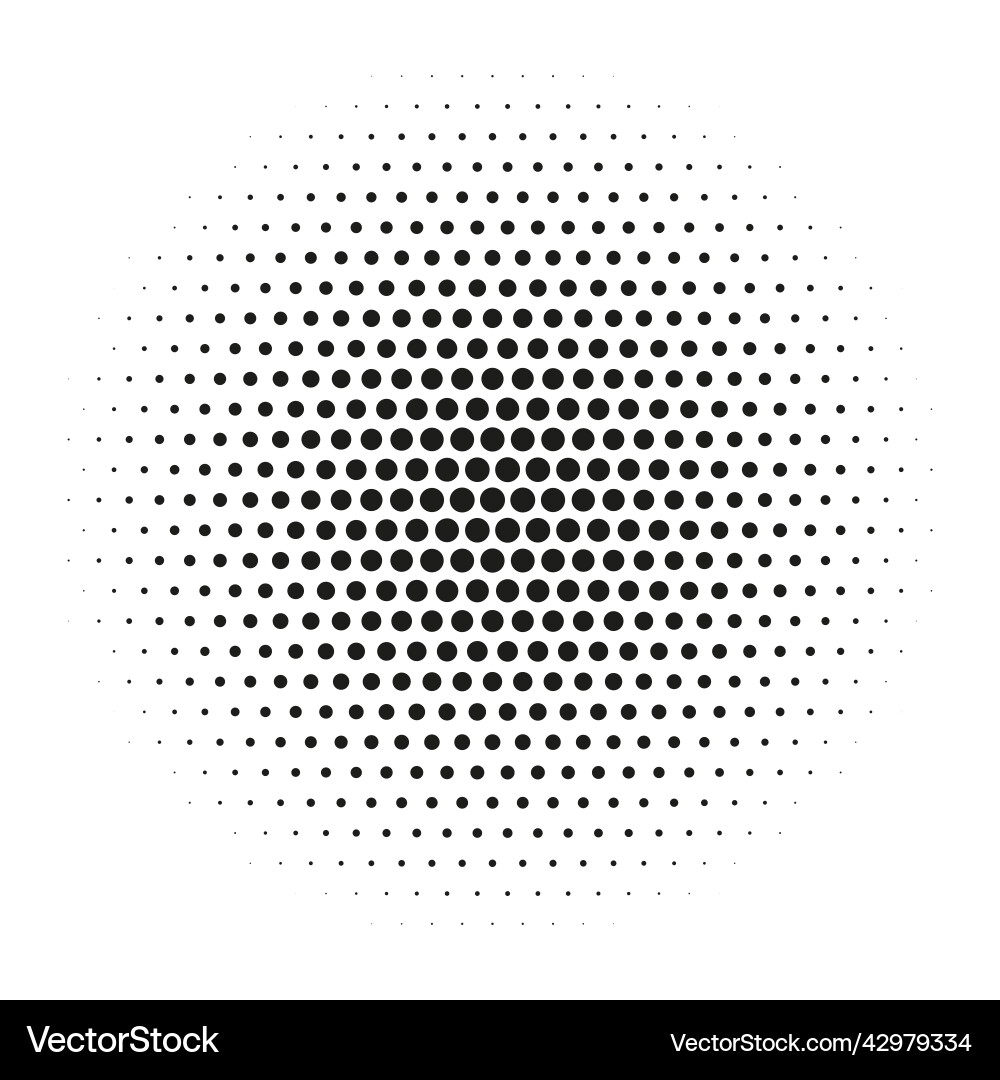 Halftone Pattern vector image