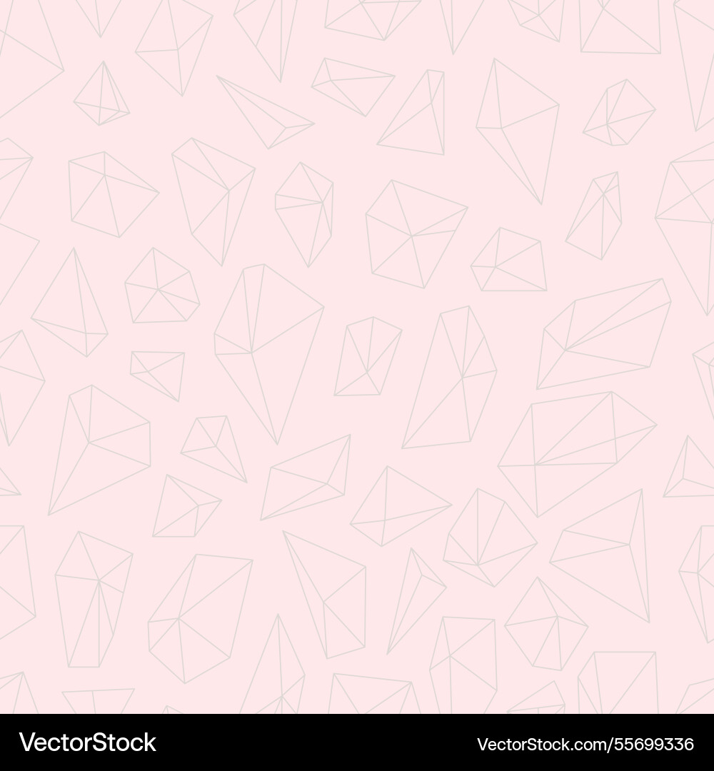 Geometric seamless pattern with polygonal linear Geometric seamless pattern with polygonal linear vector image