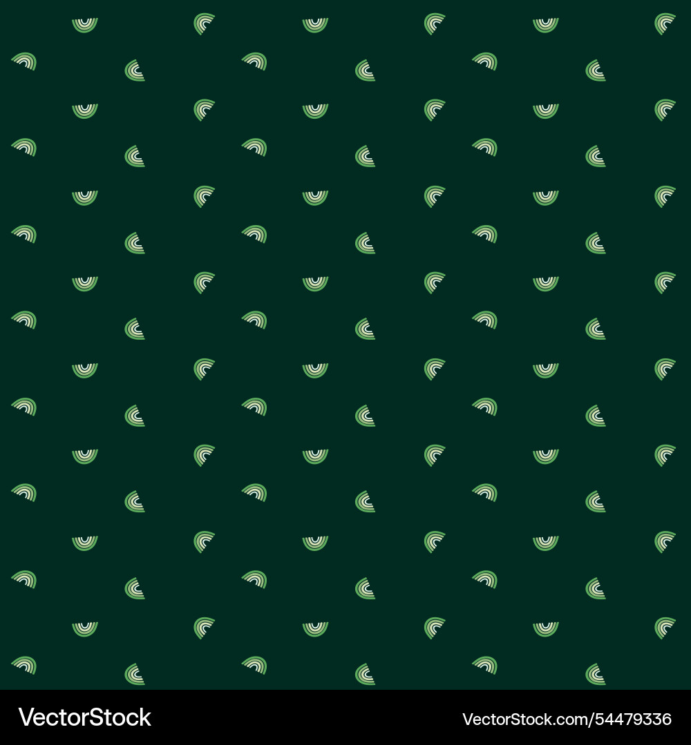 Seamless repeat pattern with rainbow design Seamless repeat pattern with rainbow design Vector Image