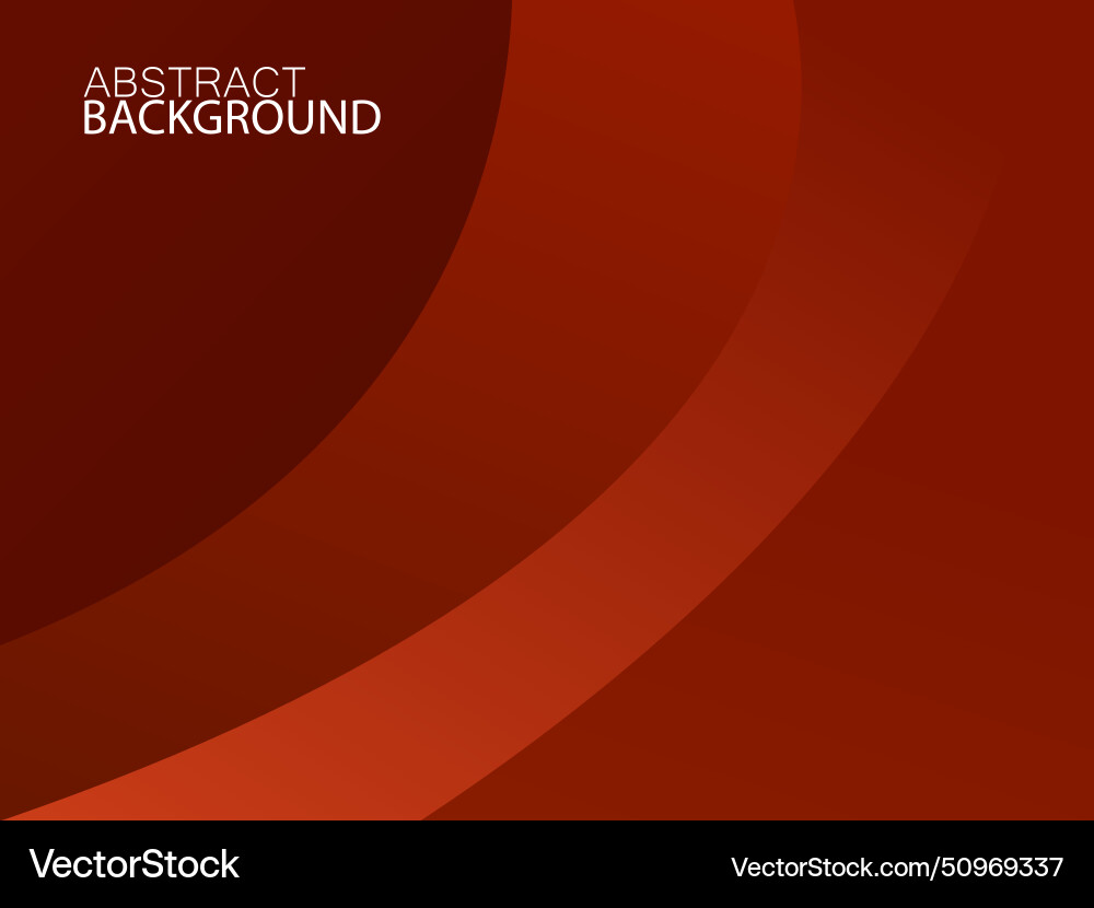 Abstract red background with wavy design vector image