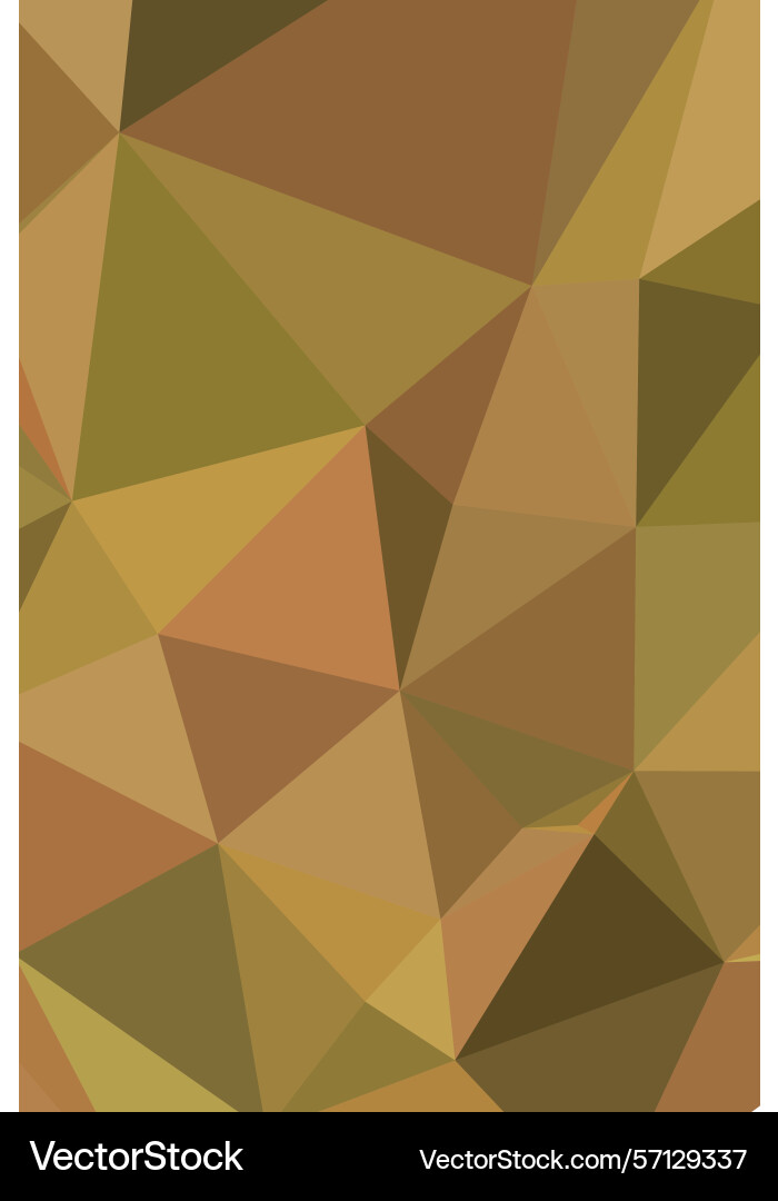 Geometric abstraction a mosaic of triangles Vector Image