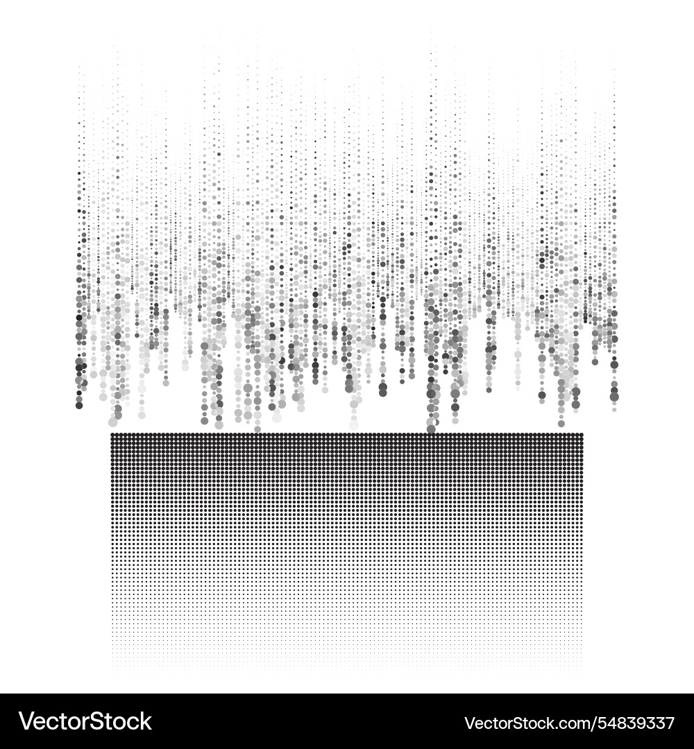 Stylish dotted background halftone pattern Vector Image