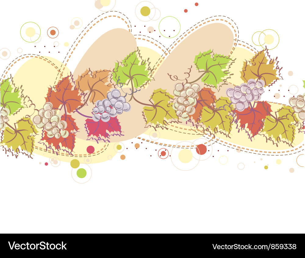 Autumn abstract background Vector Image