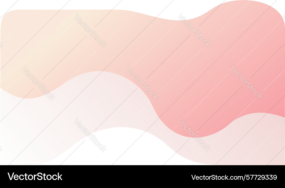 Abstract organic liquid blob with gradient design vector image