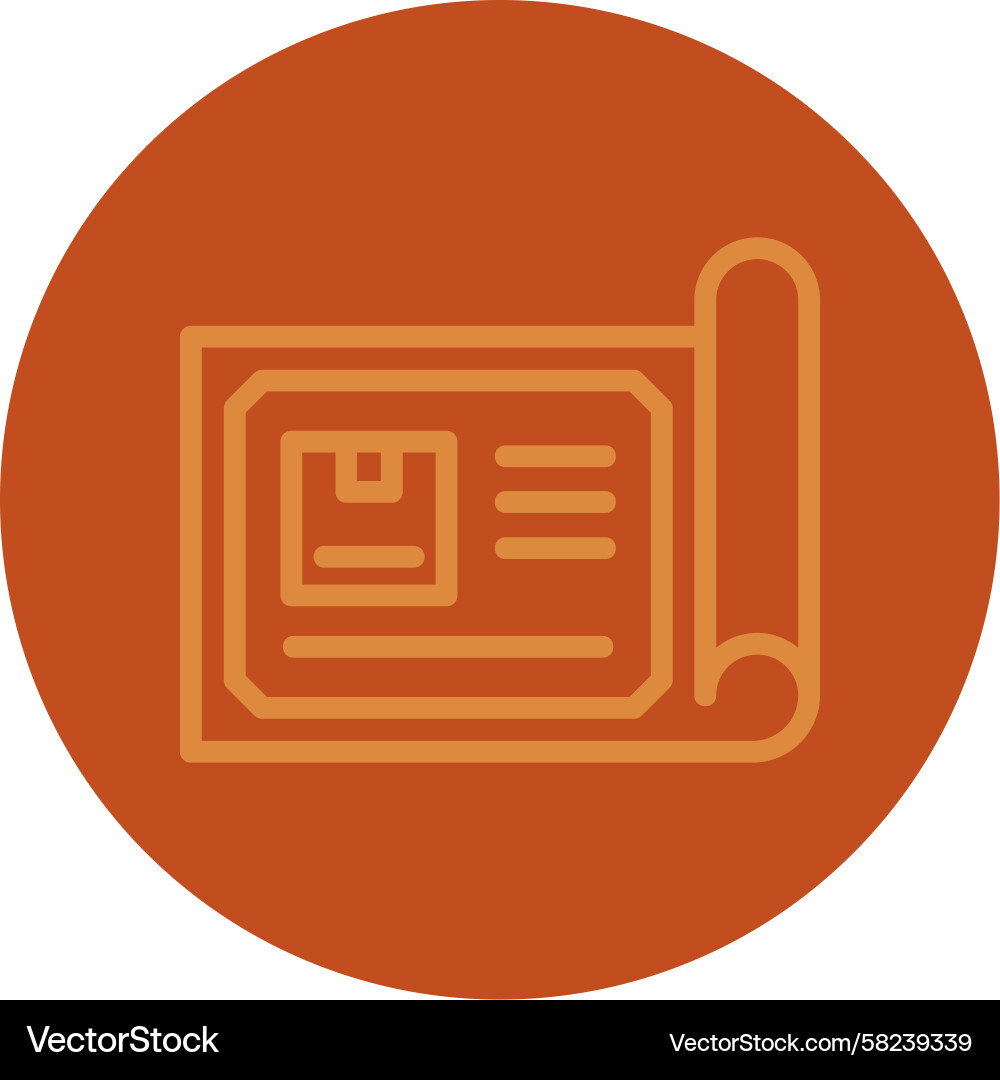 Assembly Line Multi-Color Icon Vector Image
