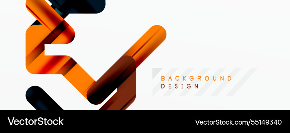Abstract background - colorful lines composition Abstract background - colorful lines composition vector image