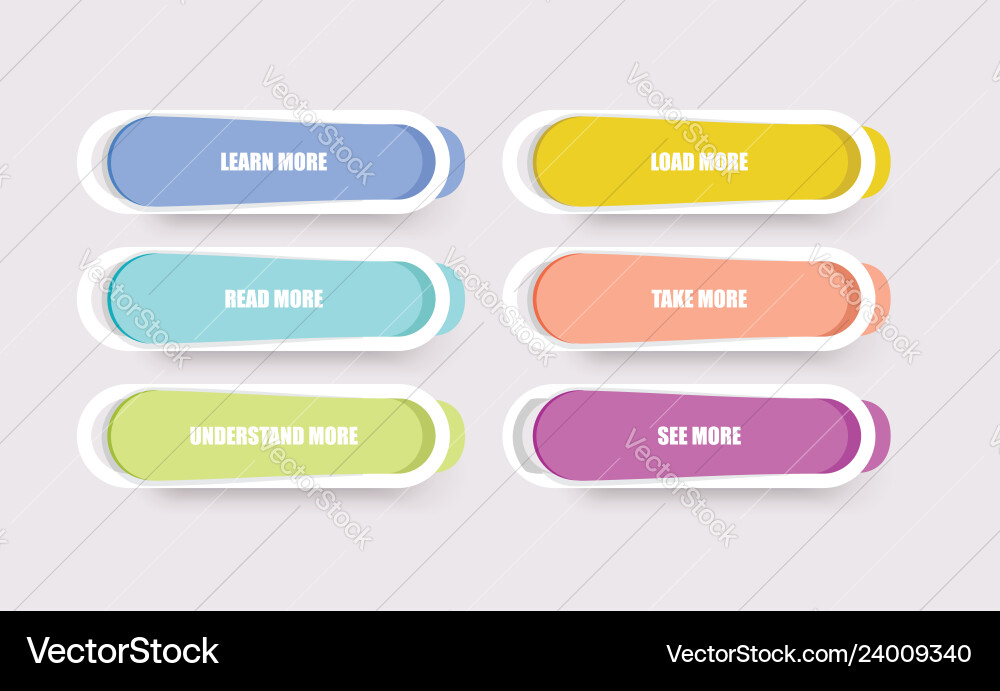 Web panel design with color frames Web panel design with color frames vector image