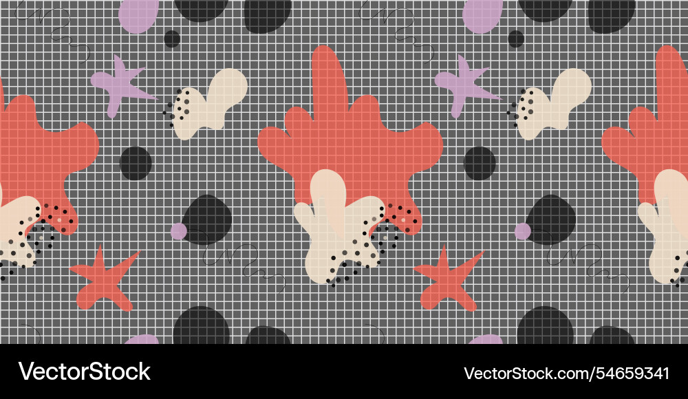 Abstract trendy pattern seamless background Abstract trendy pattern seamless background vector image
