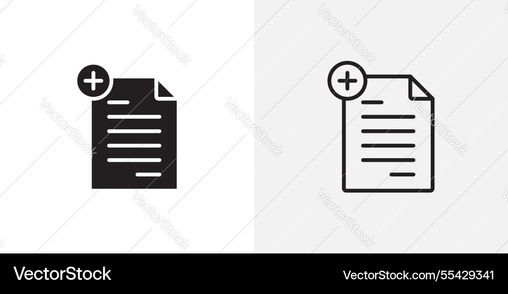 Add document icons pack for apps and ui ux desigs Add document icons pack for apps and ui ux desigs vector image