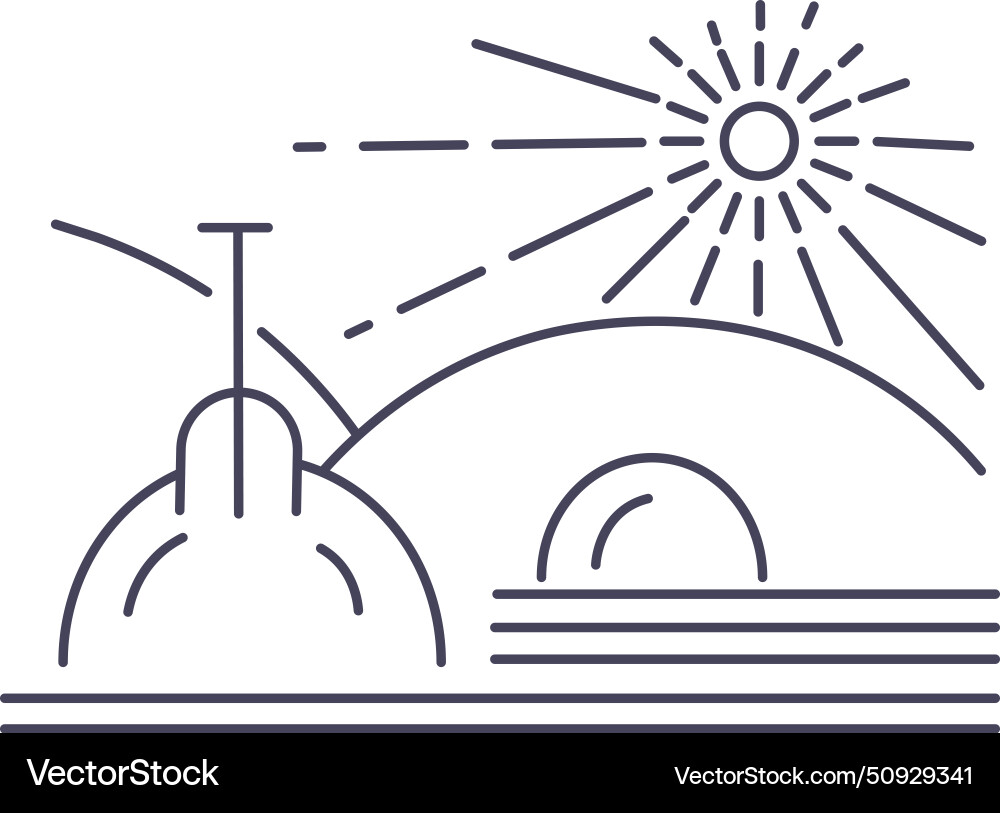 Farming agriculture industry field in sunny day vector image