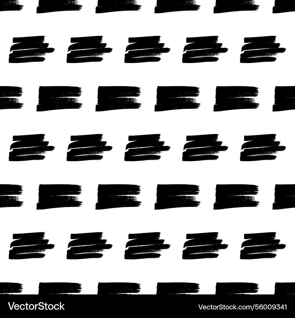 Seamless pattern with hand drawn scribble smears Seamless pattern with hand drawn scribble smears vector image