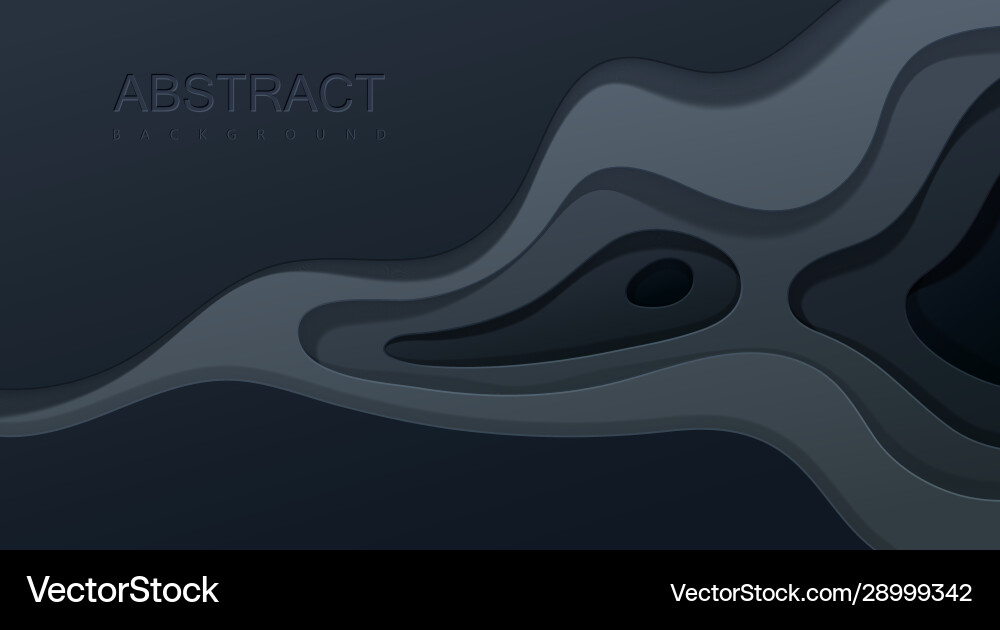 Abstract paper cut background Abstract paper cut background vector image