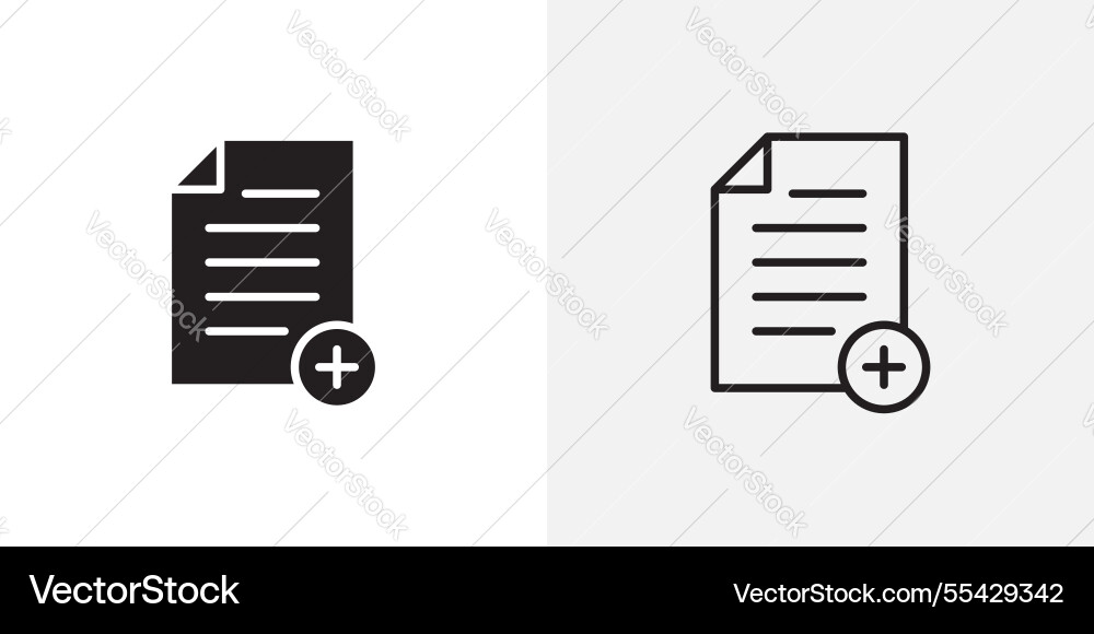 Add document icons pack for apps and ui ux desigs Add document icons pack for apps and ui ux desigs vector image