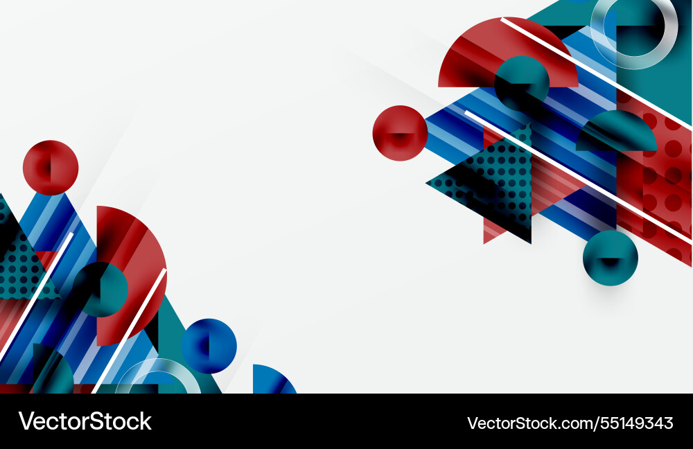 Modern abstract design with overlapping Modern abstract design with overlapping vector image