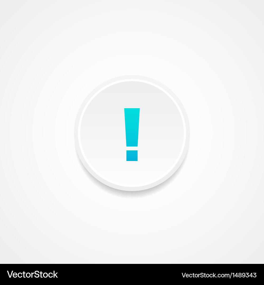 Modern Web Button vector image