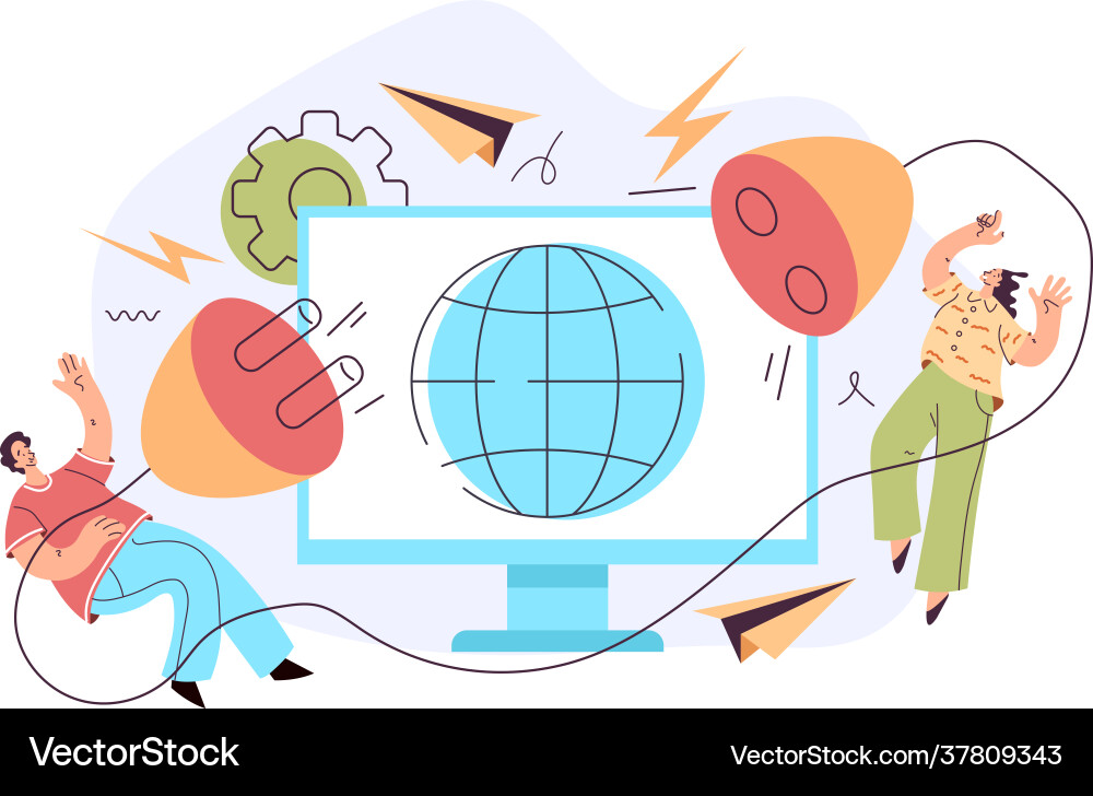 Page 404 error warning message web site broken Page 404 error warning message web site broken vector image