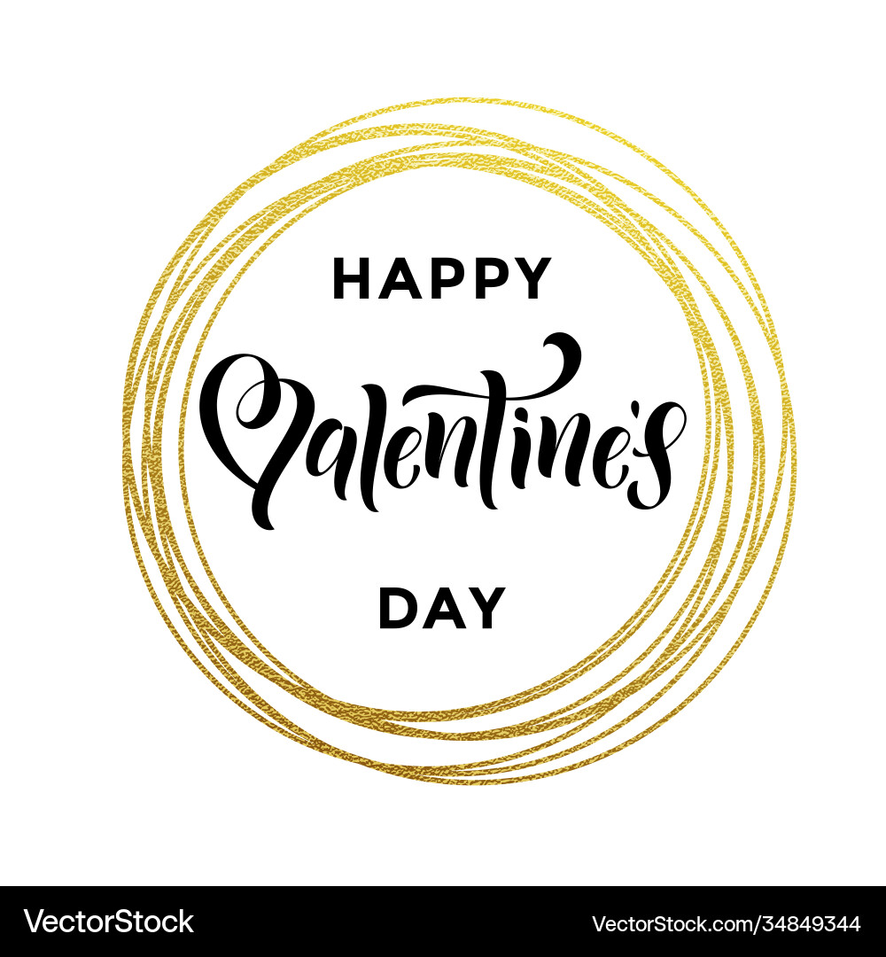 Valentinstag Gold Liebe Herz Glitzer Gruß Valentinstag Gold Liebe Herz Glitzer Gruß vektorbild