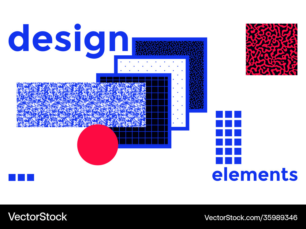 Abstract colorful landing page template set Abstract colorful landing page template set vector image