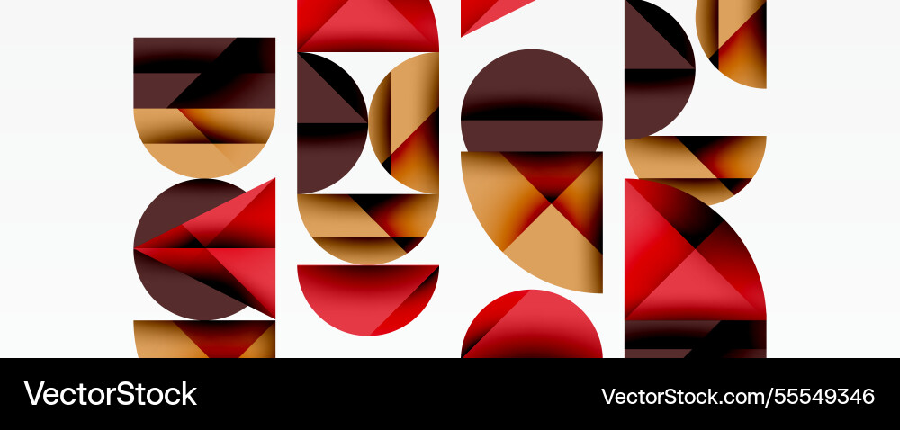 Abstract geometric pattern with intersecting Abstract geometric pattern with intersecting Vector Image