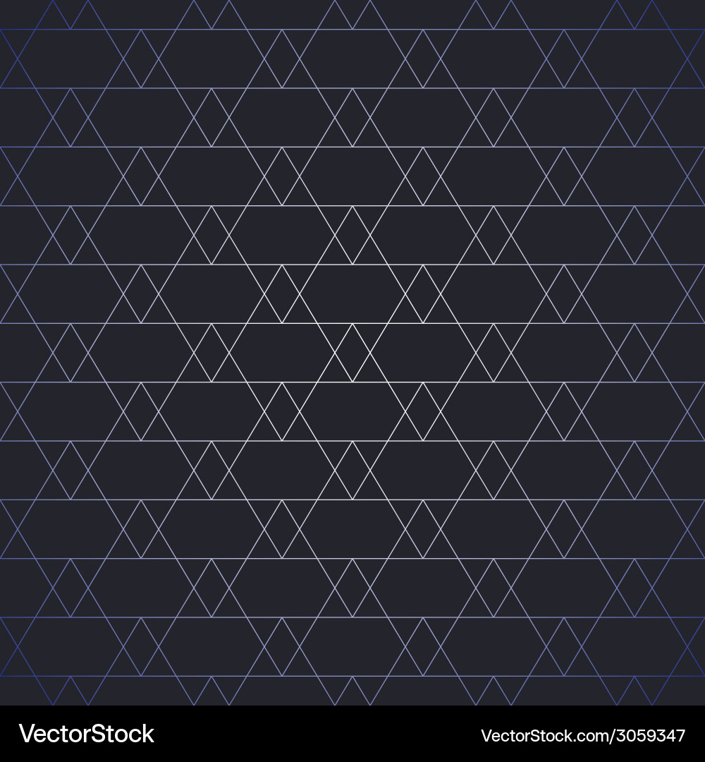 Triangular Geometric Pattern vector image