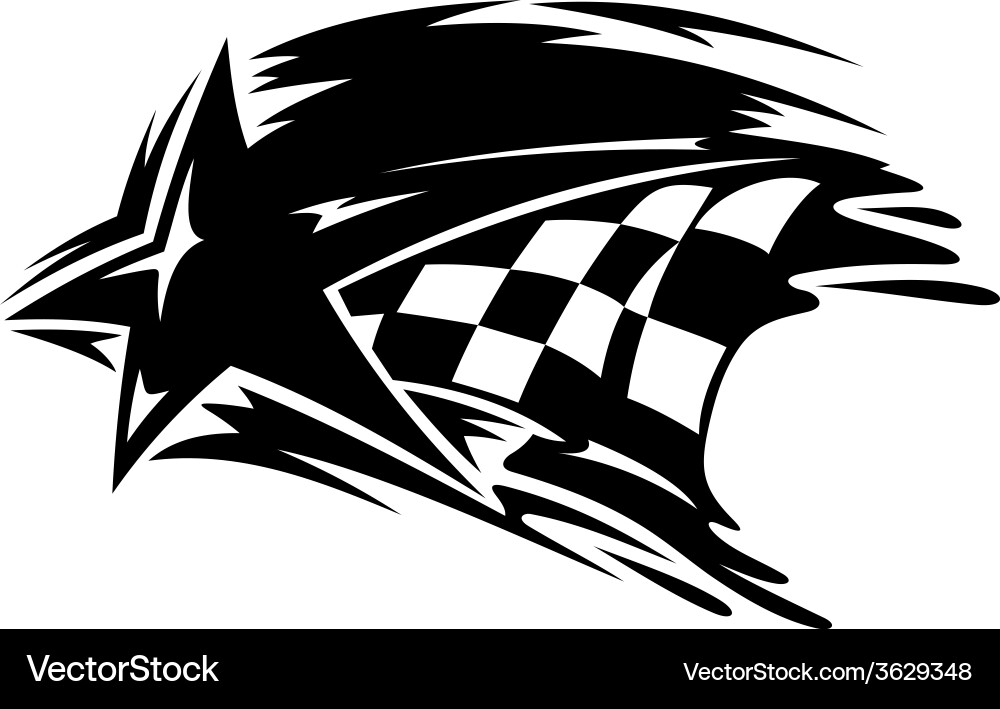 Racing and motorsport icon Royalty Free Vector Image