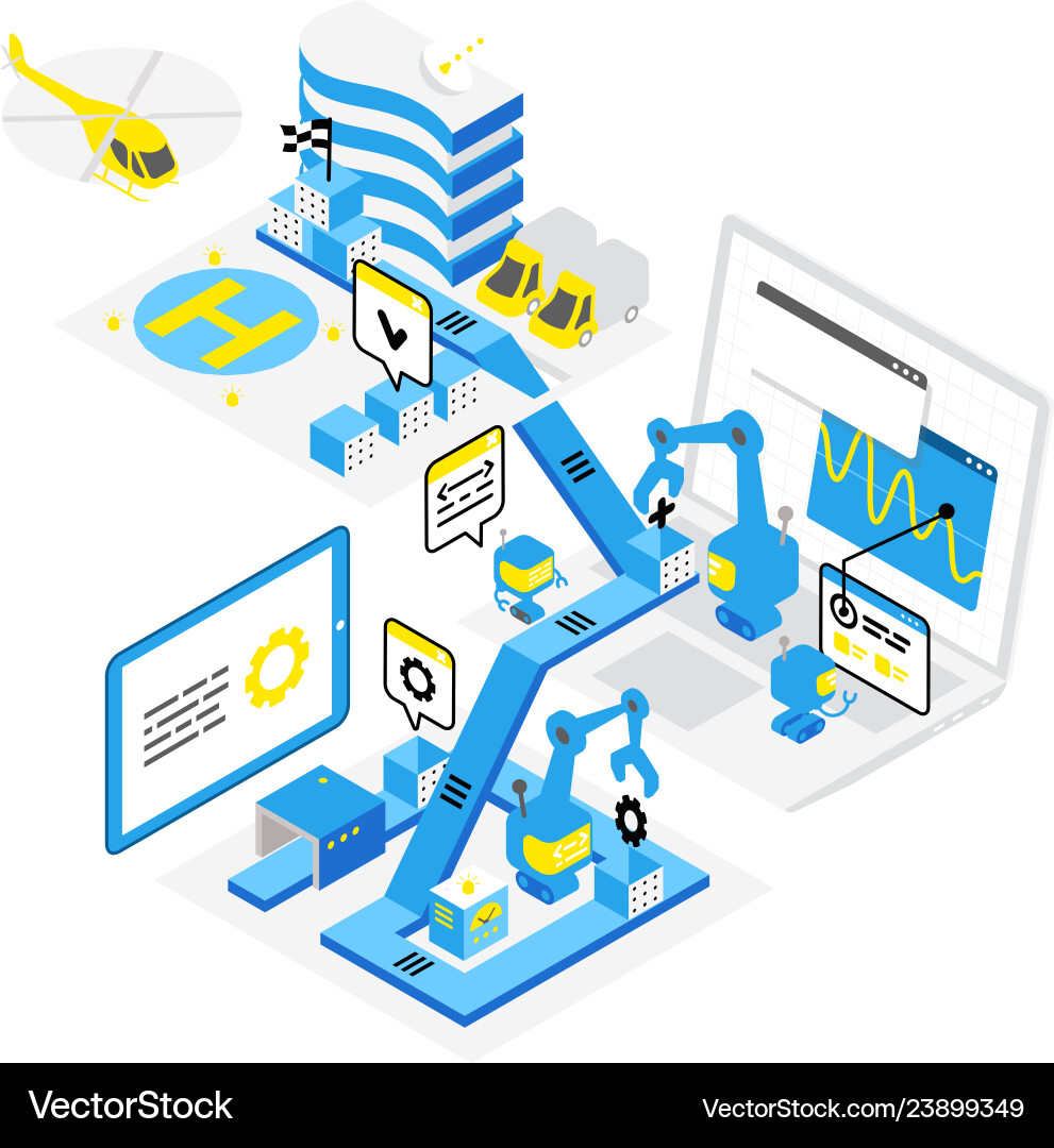 Software Development Tech Levels vector image