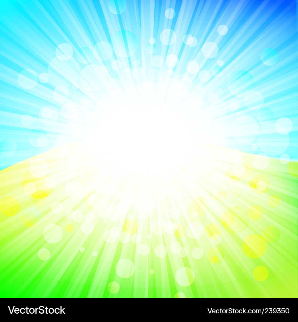 Bright Royalty Free Vector Image - VectorStock
