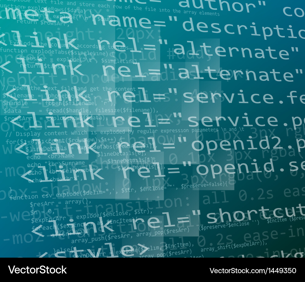 Code Snippet - HTML Vector Image