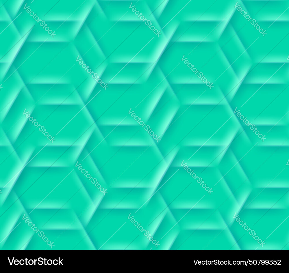 Mint green geometric seamless pattern for wrapper Mint green geometric seamless pattern for wrapper vector image