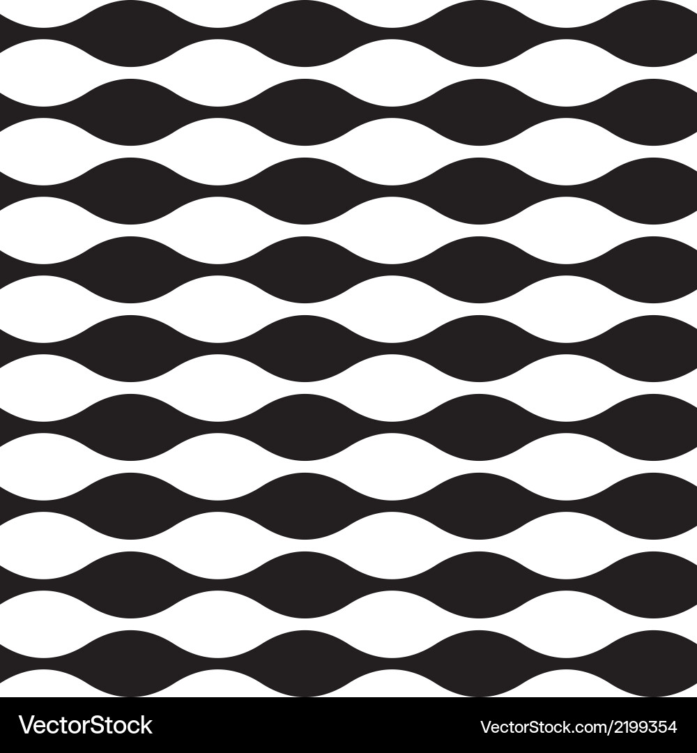Abstract Wave Pattern Vector Image